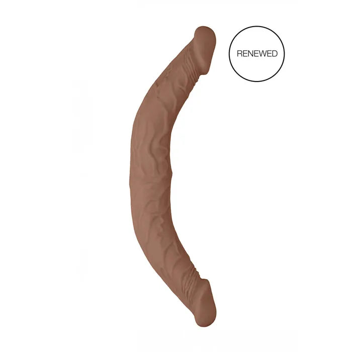 Shots Toys REALROCK Double Dildo 14 Inch Tan Shots Toys