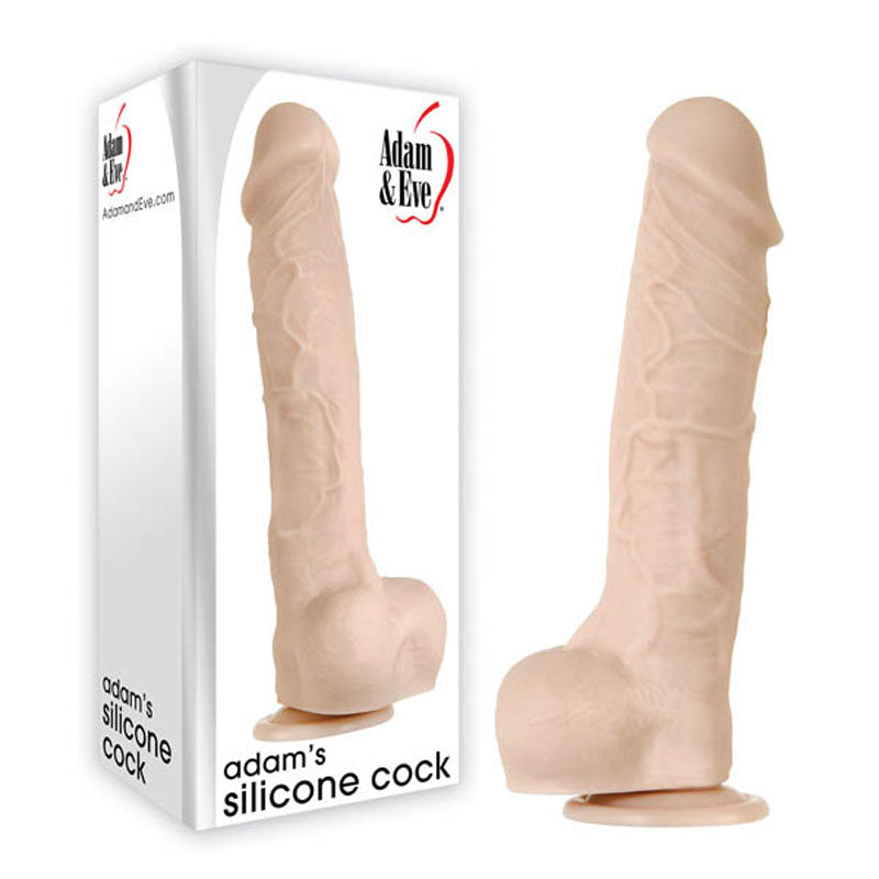 Adam & Eve Adam's True Feel Cock Dong XL 10.5 Inch Flesh Adam & Eve Main image