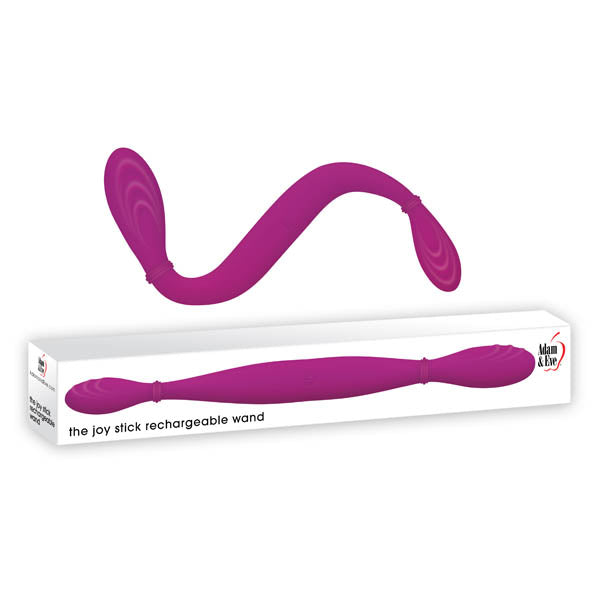 Adam & Eve The Joy Stick USB Rechargeable Dual Vibrating Double Dong 14.5 Inch Purple Adam & Eve Main image