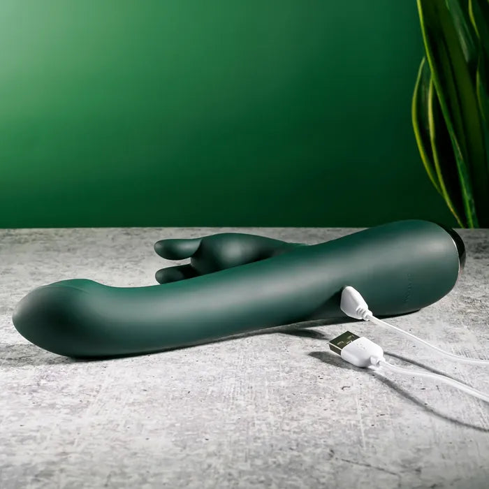 Evolved RABBIT TAP TAP USB Rechargeable Rabbit Vibrator With Tapping Tip 25cm Evolved