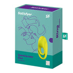 Satisfyer Spectacular Duo USB Rechargeable Cock & Balls Ring Light Green Satisfyer