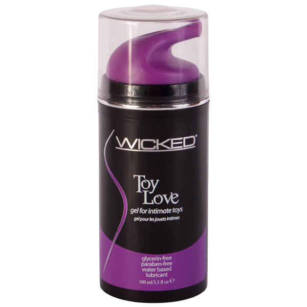 Wicked Toy Love Glycerin Free Water Based Lubricant 3.3 Oz Bottle Wicked Main image
