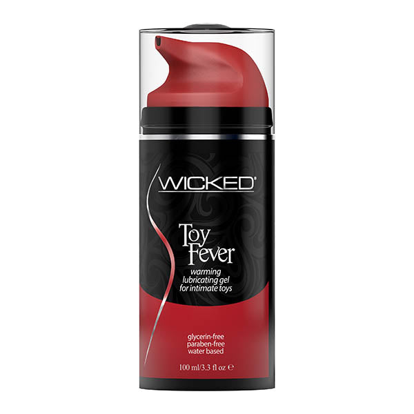 Wicked Toy Fever Warming Glycerin Free Water Based Lubricant 3.3 Oz Bottle Wicked Main image