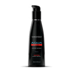Wicked Aqua Heat Warming Water Based Lubricant 4 Oz Bottle Wicked
