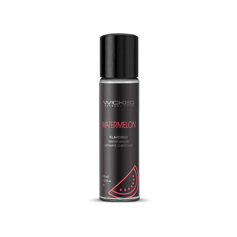 Wicked Aqua Watermelon Flavoured Water Based Lubricant 1 Oz Bottle Wicked Main image