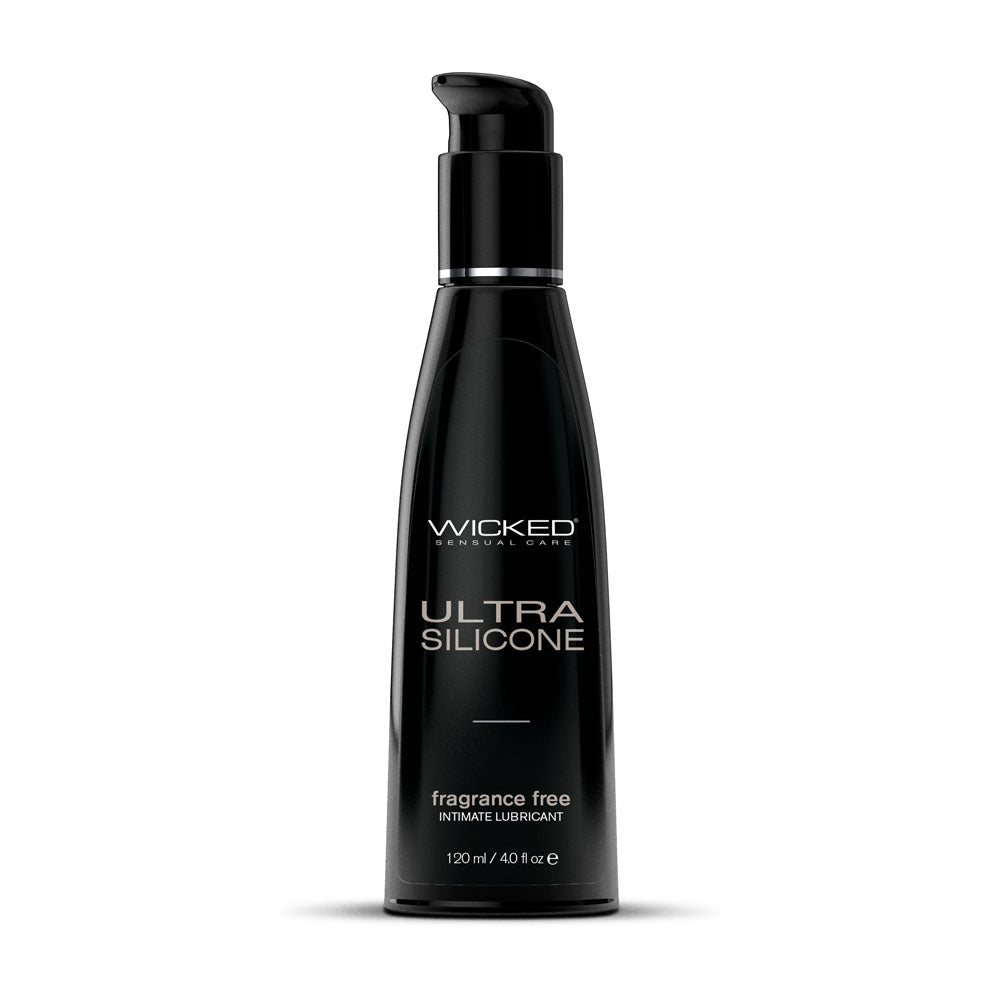 Wicked Ultra Silicone Lubricant 4 Oz Bottle Wicked