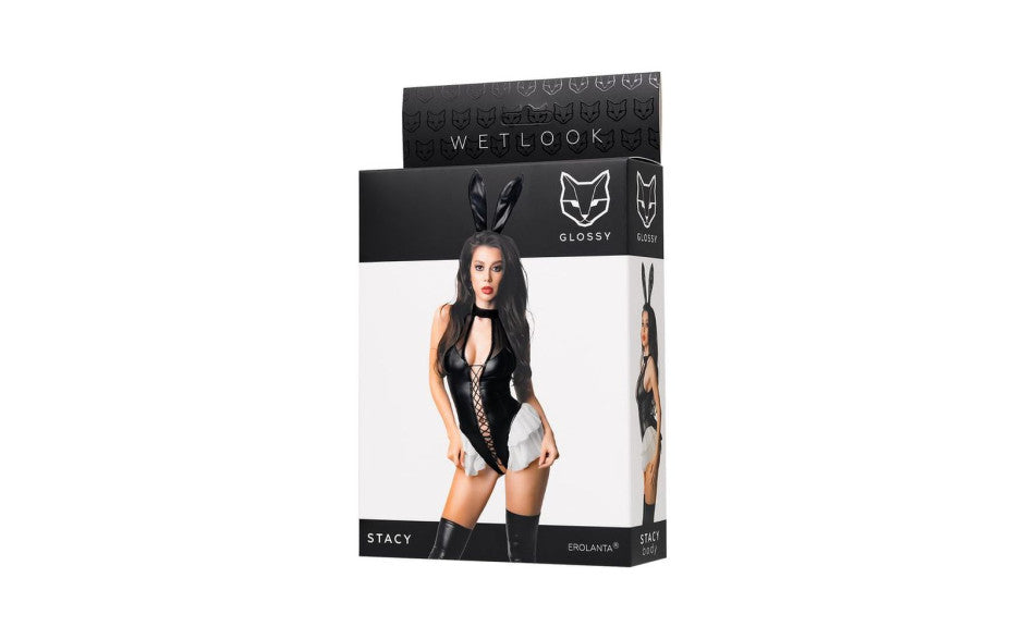 Glossy Stacy Bodysuit Large Glossy