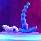 Gender X BEADED PLEASURE USB Rechargeable Vibrating Anal Beads With Remote Gender X