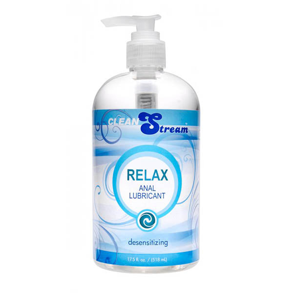 XR Brands CleanStream Relax Desensitising Anal Lubricant 17.5 Oz Pump Bottle XR Brands