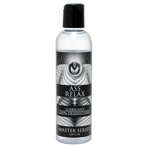 XR Brands Master Series Ass Relax Anal Desensitising Lubricant 125ml Bottle XR Brands Main image