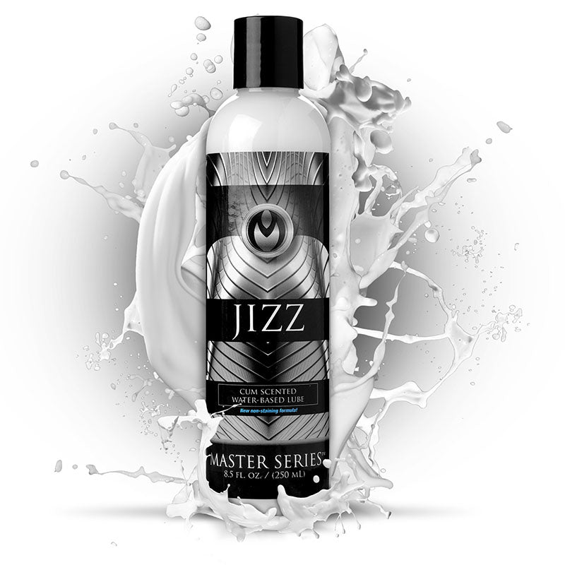 XR Brands Master Series Jizz Water Based Cum Scented Lubricant 250ml Bottle XR Brands Main image