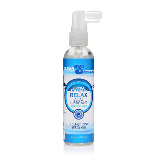 XR Brands CleanStream Relax Extra Strength Anal Lubricant Desensitising Anal Gel 130ml Bottle XR Brands Main image