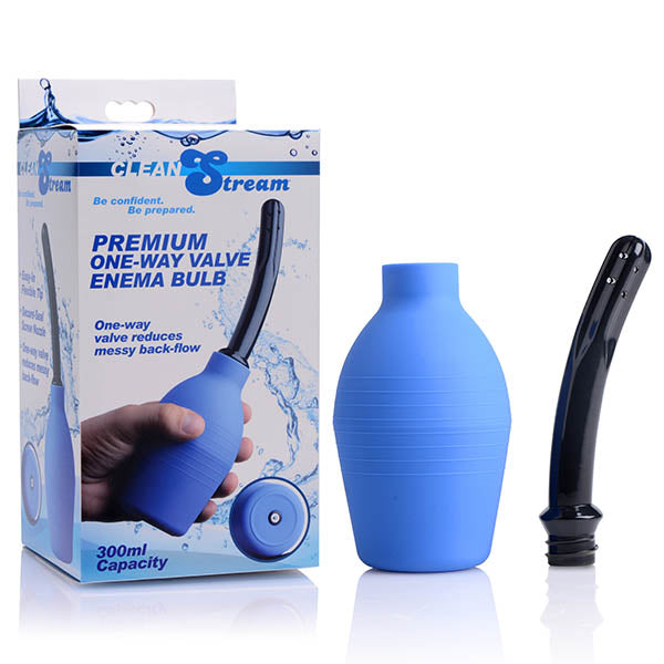 XR Brands CleanStream Premium One Way Valve Enema Unisex Douche 300ml XR Brands Main image