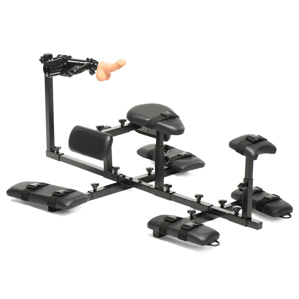 XR Brands Master Series Subversion Deluxe Stockade With Mains Powered Sex Machine XR Brands Main image