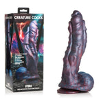 XR Brands Creature Cocks Hydra Silicone Dildo Coloured Fantasy Sea Monster Dildo 26.9cm XR Brands