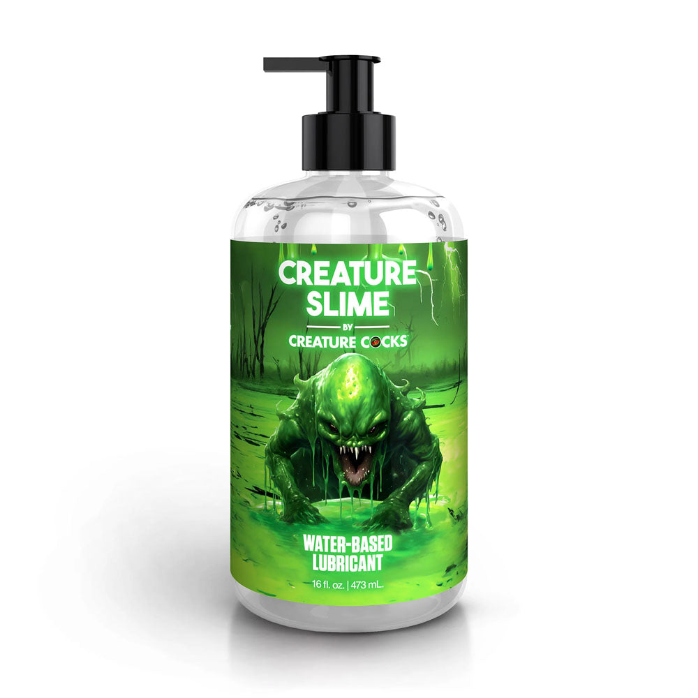 XR Brands Creature Cocks Water Based Lubricant 473ml Pump Bottle XR Brands Main image