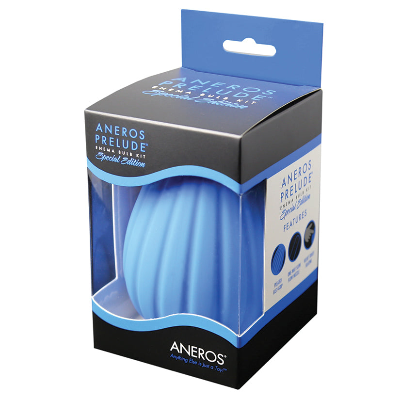 Aneros Aneros Prelude Enema Bulb Kit Blue Secondary image