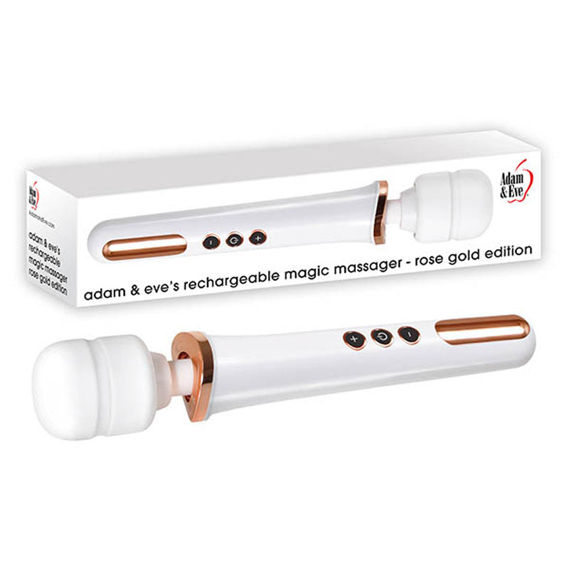 Adam & Eve Rechargeable Magic Massager USB Rechargeable Massager Wand 33cm Adam & Eve