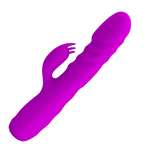 Party Up BOB USB Rechargeable Thrusting Rabbit Vibrator 25cm Party Up