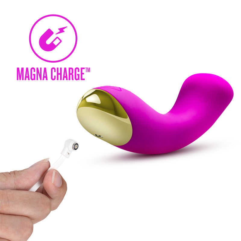 Blush Novelties Aria Bangin' AF USB Rechargeable Vibrator 18.4cm Blush Novelties