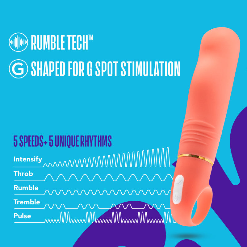 Blush Novelties Aria Smokin' AF Vibrator 15.2cm Blush Novelties