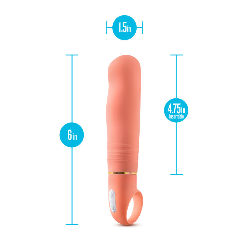 Blush Novelties Aria Smokin' AF Vibrator 15.2cm Secondary image