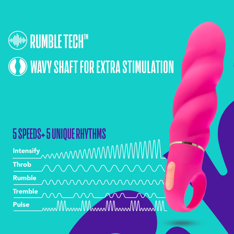 Blush Novelties Aria Amazing AF Vibrator15.9cm Blush Novelties