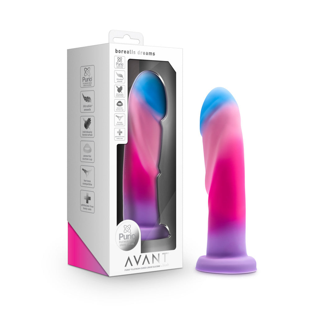 Blush Novelties Avant Borealis Dreams Dildo 19.7cm Cotton Candy Blush Novelties Main image