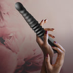 Temptasia Lazarus USB Rechargeable Thrusting Dildo 25.4cm Blush Novelties