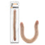 Blush Novelties Dr Skin Plus Posable Double Dong 16.5 Inch Flesh Blush Novelties