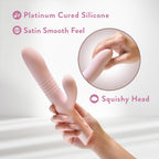 Blush Novelties Fraya USB Rechargeable Thrusting Rabbit Vibrator 24.1cm Blush Novelties
