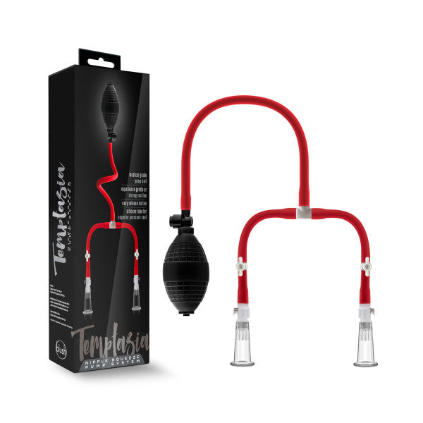 Blush Novelties Temptasia Nipple Squeeze Pump System Blush Novelties Main image