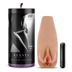 Blush Novelties M Elite Soft & Wet Renata Vibrating Vagina Stroker Ta Blush Novelties
