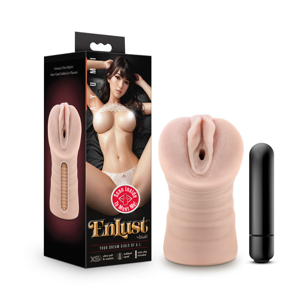 Blush Novelties EnLust Ayumi Vibrating Vagina Stroker Blush Novelties Main image