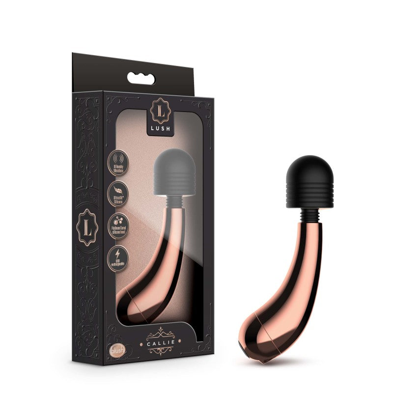 Blush Novelties Lush Callie USB Rechargeable Mini Massager Wand Blush Novelties Main image