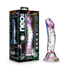 Blush Novelties Neo Elite Glow Hanky Panky Glow In Dark Dong 19cm Clear Blush Novelties