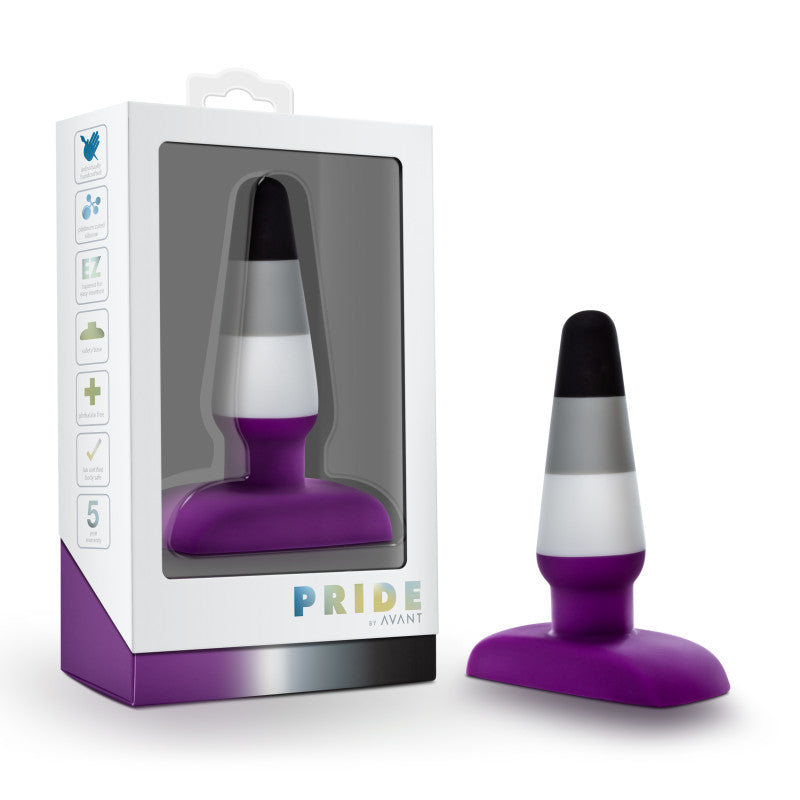 Blush Novelties Avant Pride P7 Ace Coloured Butt Plug Blush Novelties Main image