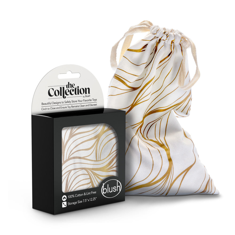 Blush Novelties The Collection Embrace Cotton Toy Storage Bag Blush Novelties Main image
