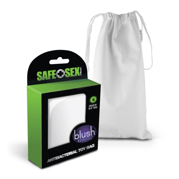Blush Novelties Safe Sex Antibacterial Toy Bag Toy Storage Bag Medium Size Blush Novelties Main image