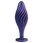Blush Anal Adventures Matrix Swirling Bling Butt Plug Sapphire