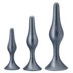 Blush Anal Adventures Matrix Genesis Butt Plug Kit Silver