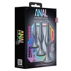 Blush Anal Adventures Matrix Genesis Butt Plug Kit Silver