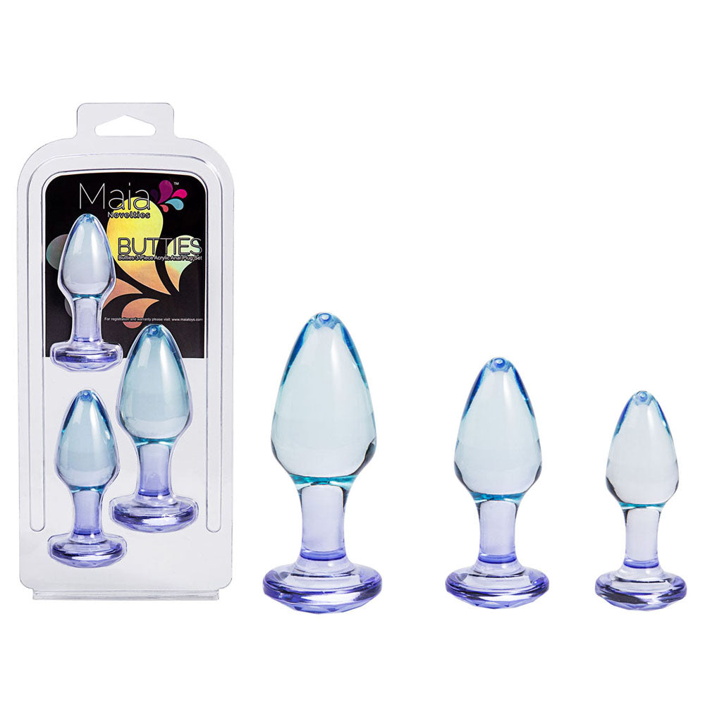 Maia BUTTIES Butt Plugs Set Of 3 Sizes Maia Toys