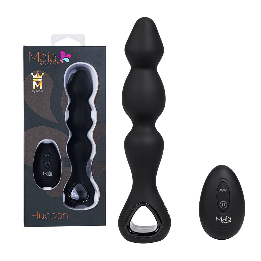 Maia HUDSON USB Rechargeable Anal Vibrator With Wireless Remote Maia Toys Main image