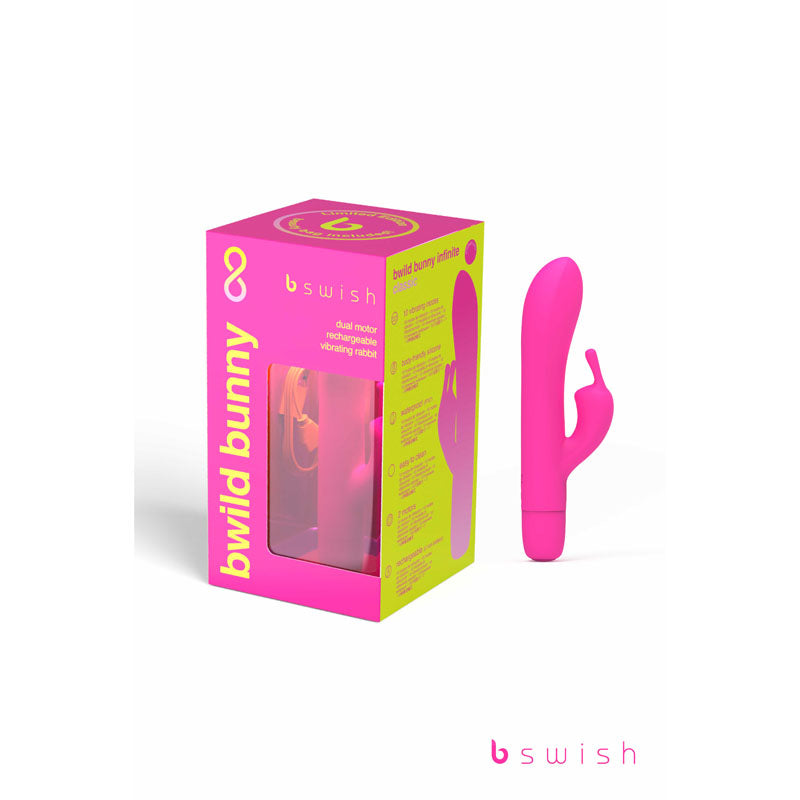 Bswish Bwild Classic Bunny Infinite Limited Edition USB Rechargeable Rabbit Vibrator With Storage Case 15.2cm Bswish Main image