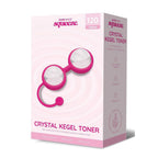 Bodywand Squeeze Crystal Kegel Toner Glass Weighted Kegel Balls Set Bodywand