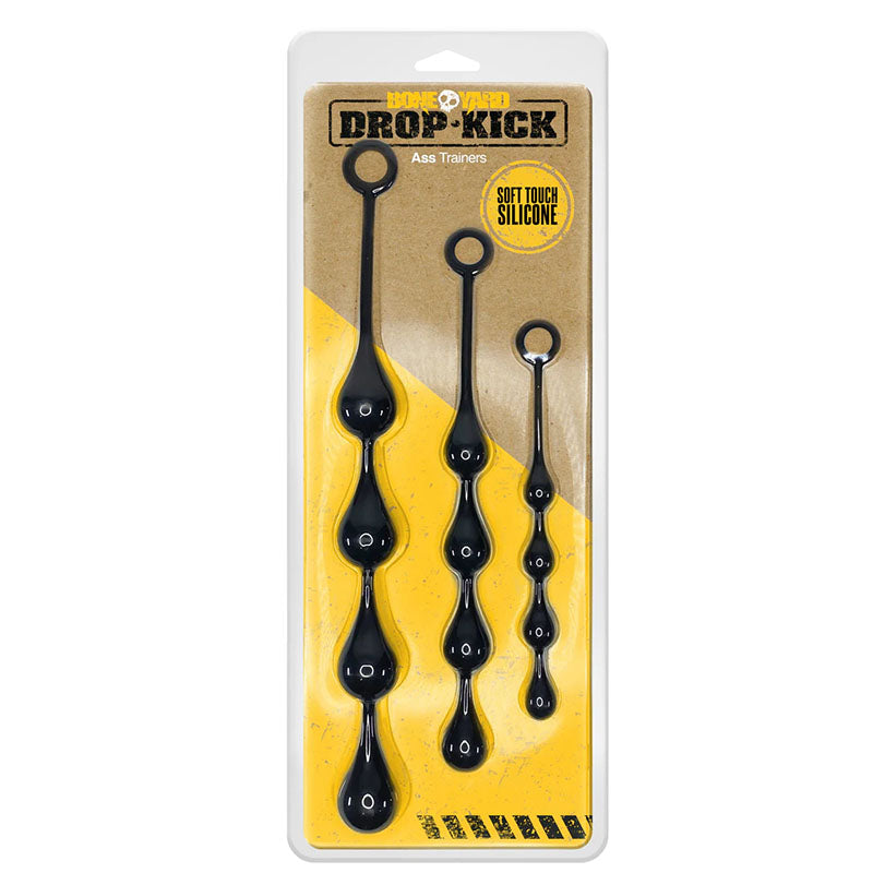C1 Releasing Boneyard Drop Kick Ass Trainers Anal Beads  Set Of 3 Sizes C1 Releasing Main image