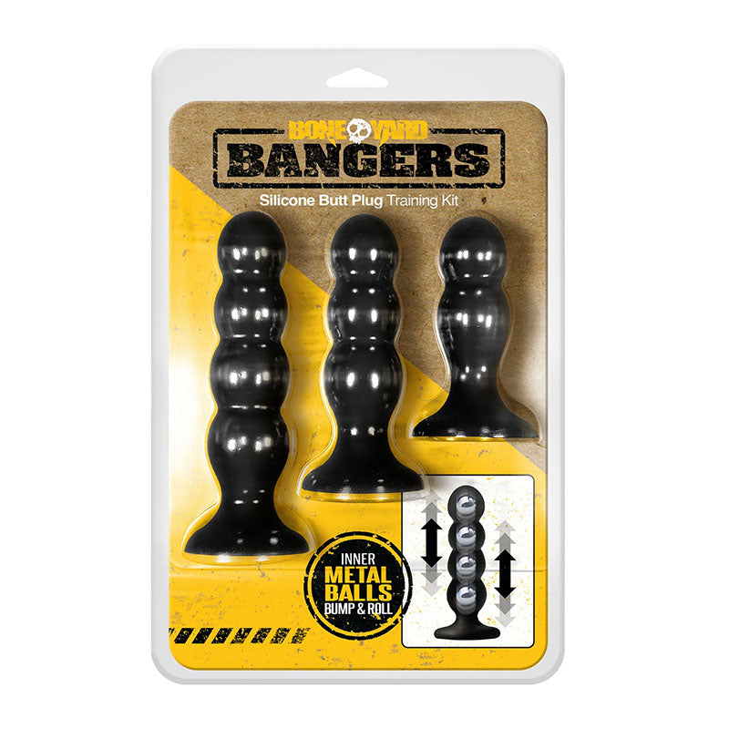 C1 Releasing Boneyard Bangers Silicone Butt Plug Training Kit C1 Releasing