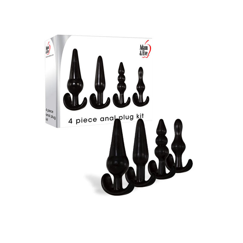 Adam & Eve Anal Plug Kit Set Of 4 Sizes Adam & Eve Main image
