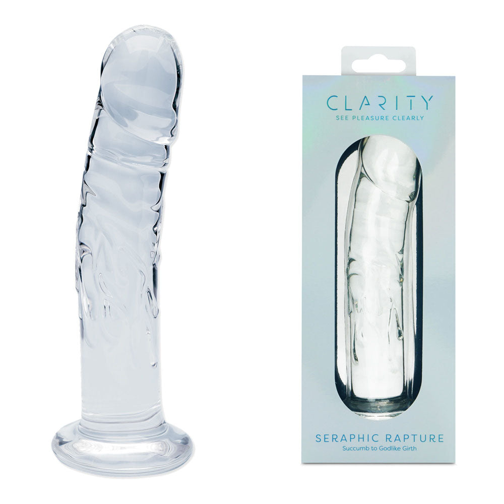 Creative Conceptions Clarity Seraphic Rapture Glass Dildo 17.8cm Creative Conceptions Main image